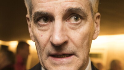 Oslo 20170216.
Leder i Arbeiderpartiet (Ap) Jonas Gahr Støre før middagen på Grand Hotel i Oslo etter sentralbanksjefens tale torsdag.
Foto: Håkon Mosvold Larsen / NTB scanpix